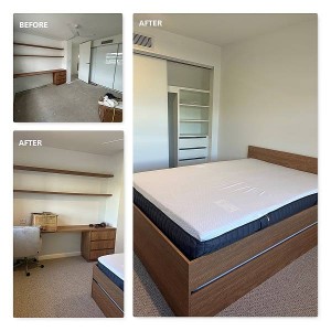 Customer Feedback – Custom Double Trundle Bed in Matching Laminate Colour Customer Feedback – Custom Double Trundle Bed in Matching Laminate Colour